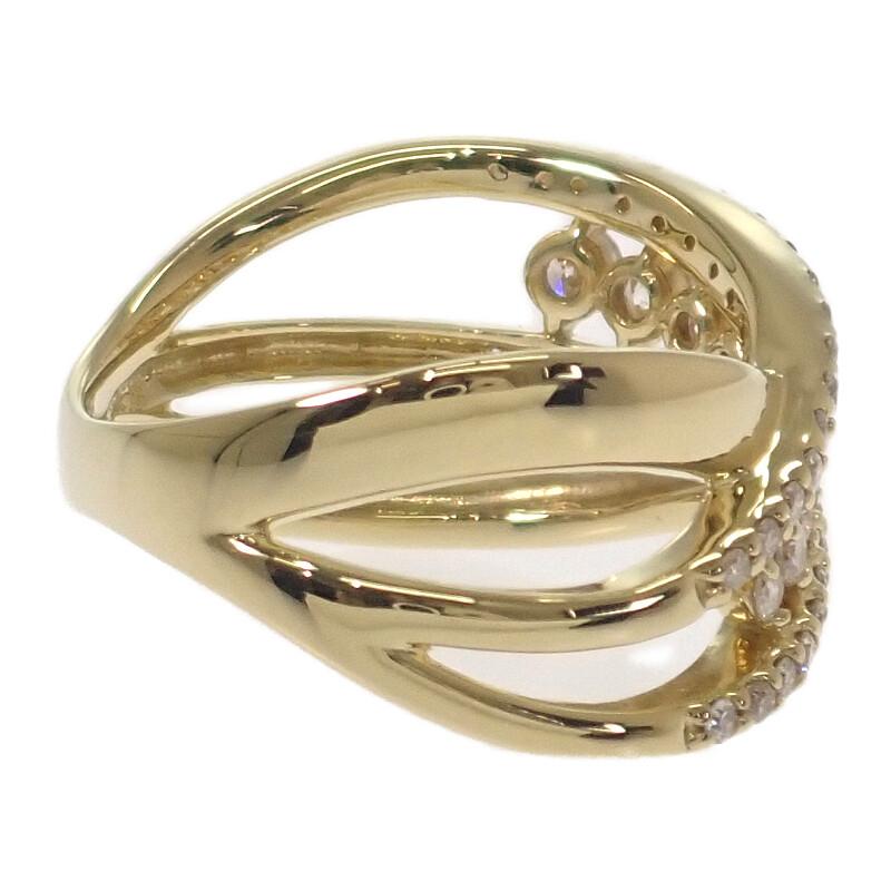 no brand  #8(JP Size) ring K18 yellow gold Women