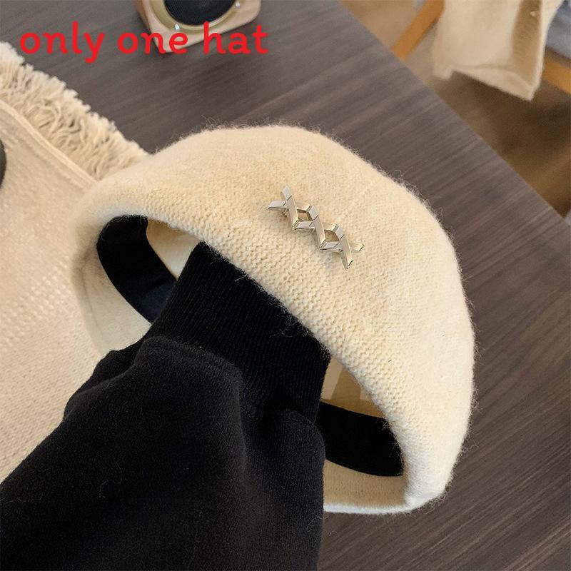 Beret Hat For Women Autumn Winter Wool Feel Breathable Classic Style For Casual Wear