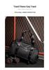 Men's Large-Capacity Multifunctional Waterproof Sports Bag: Double Shoulder, Gym, Travel, Basketball, and Football Training.