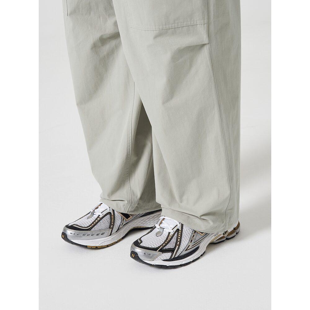 8SECONDS Cotton Open Pocket Elastic Waist Pants Ivory (454721Lqa0)