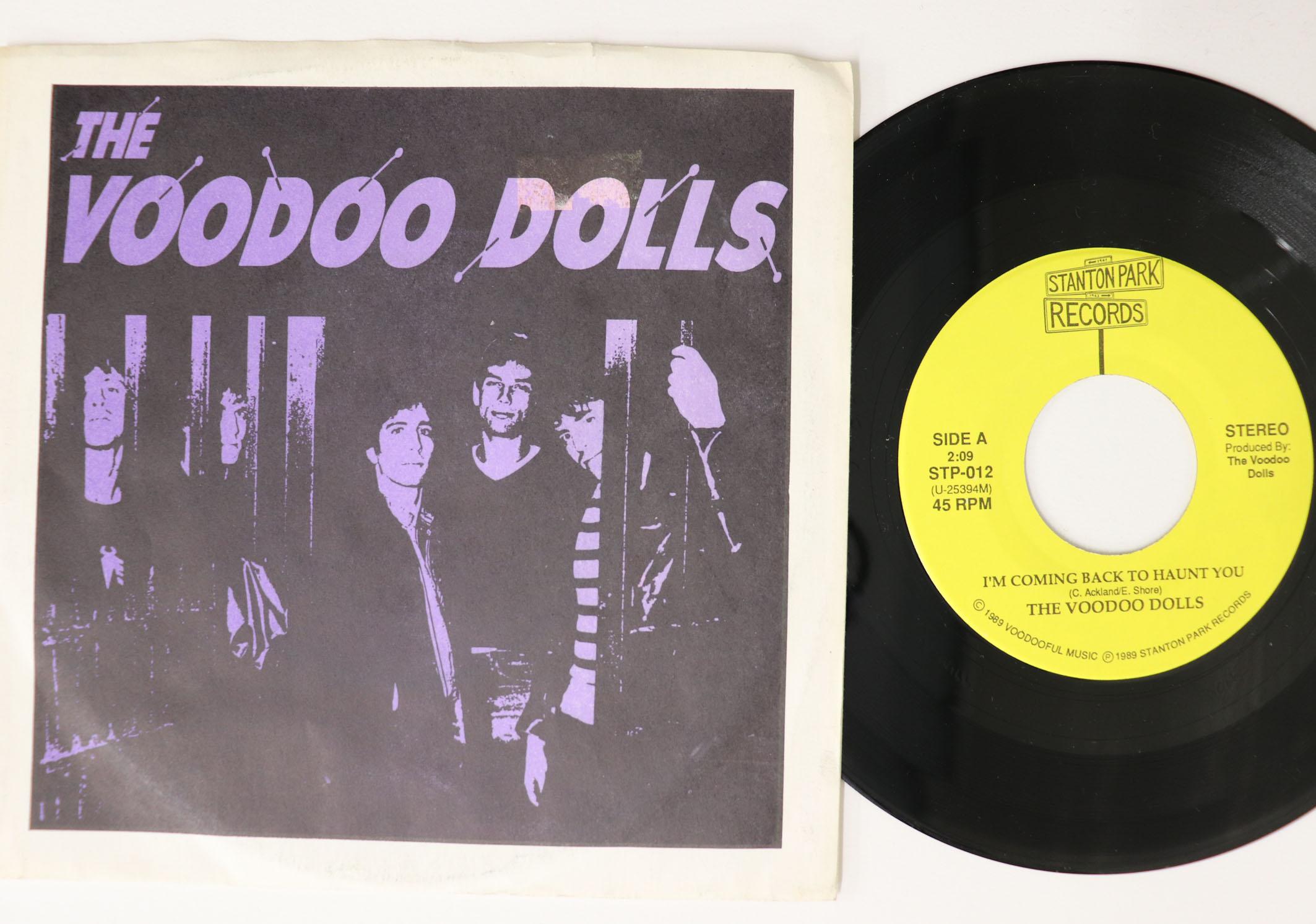 

7inch Record VOODOO DOLLS Im Coming Back To Haunt You This STP012 STANTON PARK 1989 US Rock Used