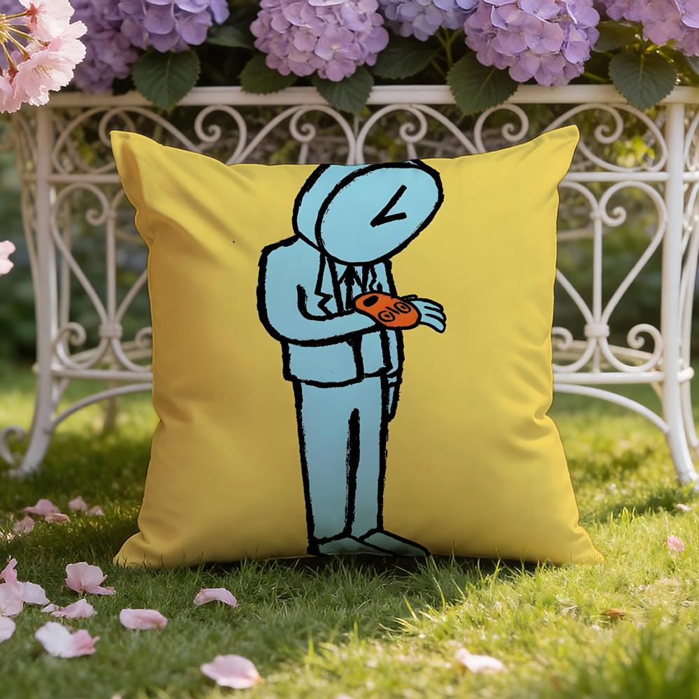 Ästhetische Kunst J-Jean-Jullien Kissenbezug Home & Auto Doppelszenen-Kissenbezug: Wendbar für höchsten Tragekomfort