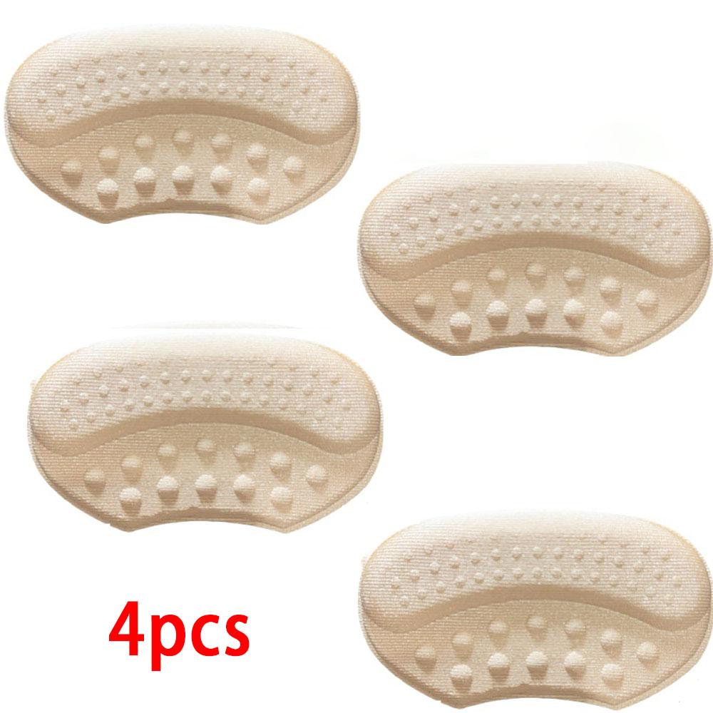2/4 Stück Schuhe Fersenpolster Einlegesohlen Patch Fersenpolster Einstellbare Größe Fersenpolster Schmerzlinderung Kissen Einlage Einlegesohle Fersenschützer Aufkleber