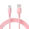 Usb Type C / Usb A Cable 1M Ak-Usb-61 Silicone Pink