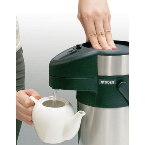 Tiger Air Pot "Sahara Big" 2.2L Clear Stainless Steel MAB-A220-XC