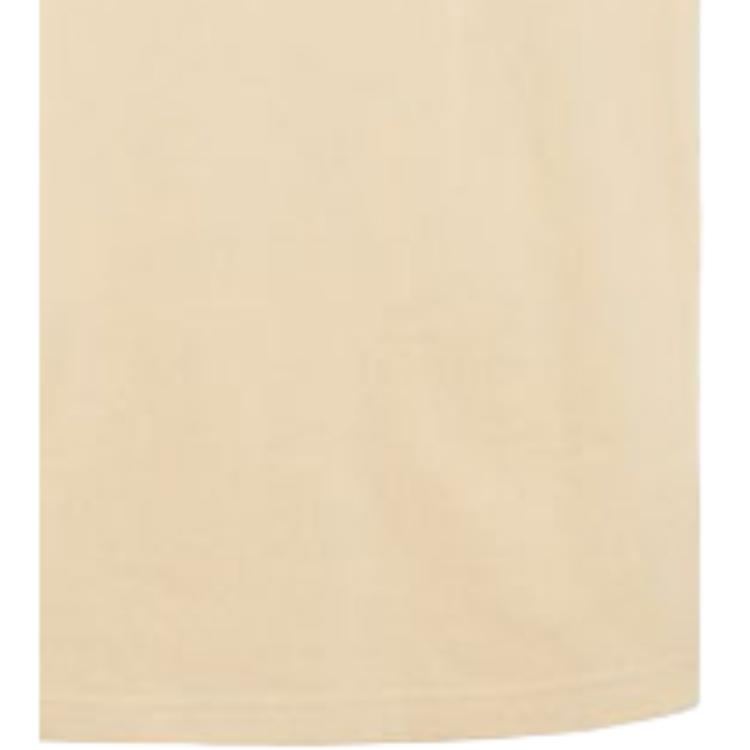 Evisu Fingerprint Pattern Logo Embroidered T-Shirt Men Tops Beige 2ESGNM1TS584BZ