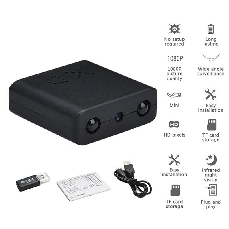 1080P HD Mini Wifi Kamera Xd Kablolu Kamera Akıllı Ev Güvenliği İç Mekan Hırsızlık Önleyici IP Kamera Video Ses Uygulaması Gerçek Zamanlı Kamera