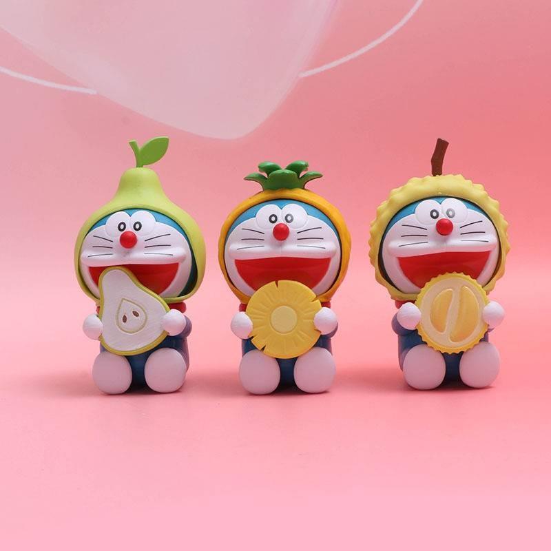 Honey Peach Doraemon Action Figure Model Doll Toy Children Holiday Ornament Gift