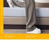 Women's 2024 Fleece-Lined Sports Sweatpants: Drape, Narrow, Slimming Straight, and Wide Leg Styles for Spring & Autumn