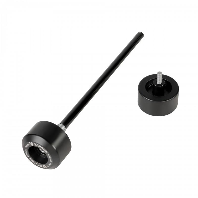Front Axle Guard Protector BMW CE 04 C400X C400GT Motorcycle Crash Bar Skid Pad Stainless Steel Aluminum POM