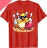 Funny Cat Bowling Shirt with Sunglasses Couple Style YK Summer Streetwear Top Women Clothing Fashion Summer Streetwear YK