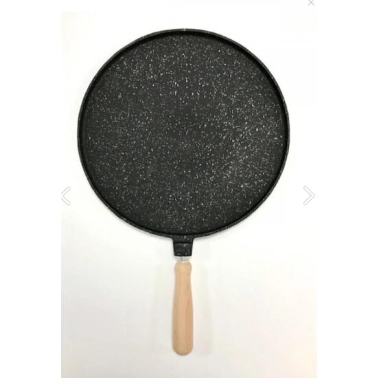 

J117 36cm Cast Granite Pancake Flatbread Pan Single Sided