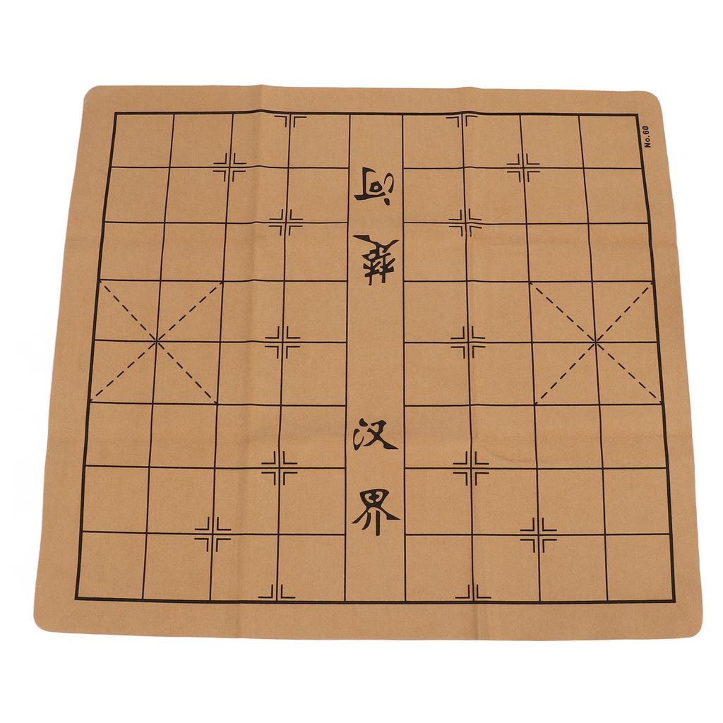 Aluminum Alloy Xiangqi Chinese Chess Set Portable Chinese Chess Set with Folding Board