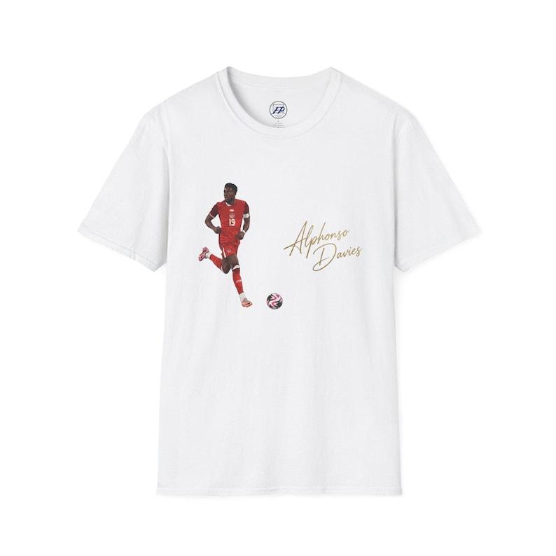 Alphonso Davies Canada Football T-Shirt | FIFA 2026 World Cup S