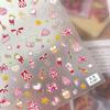 3D Japanese Bow & Flower Nail Art Stickers
