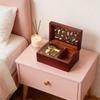 Engraved Jewelry Box Mechanism Wind Up Musical Box Musical Jewelry Box Gift HX6C