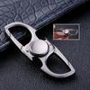 Car Keychain Heavy-Duty Metal Keychain Fidget Spinner with Bottle Opener 3-in-1 Stress Relief Multi-Functional Portable Key Ring Tool