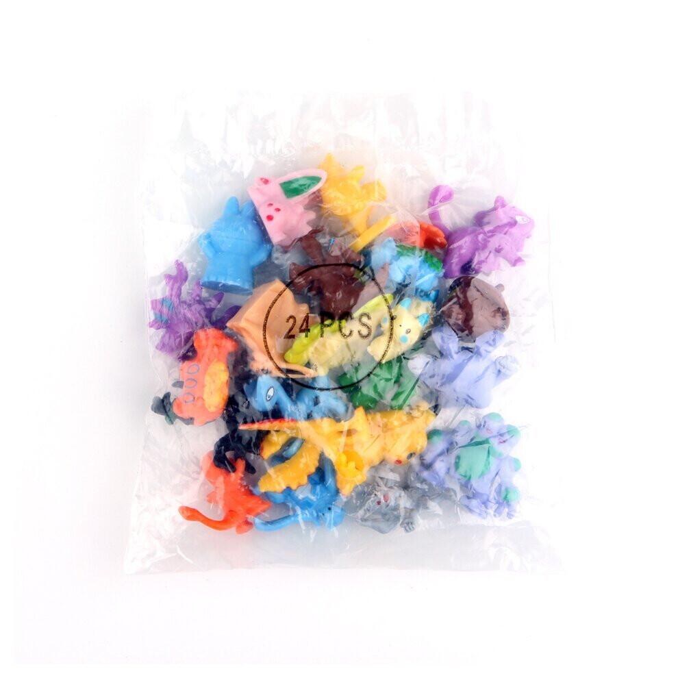 (Black ) 24Pcs Pokemon 2023 Advent Calendar 24 Days Xmas Countdown Gifts