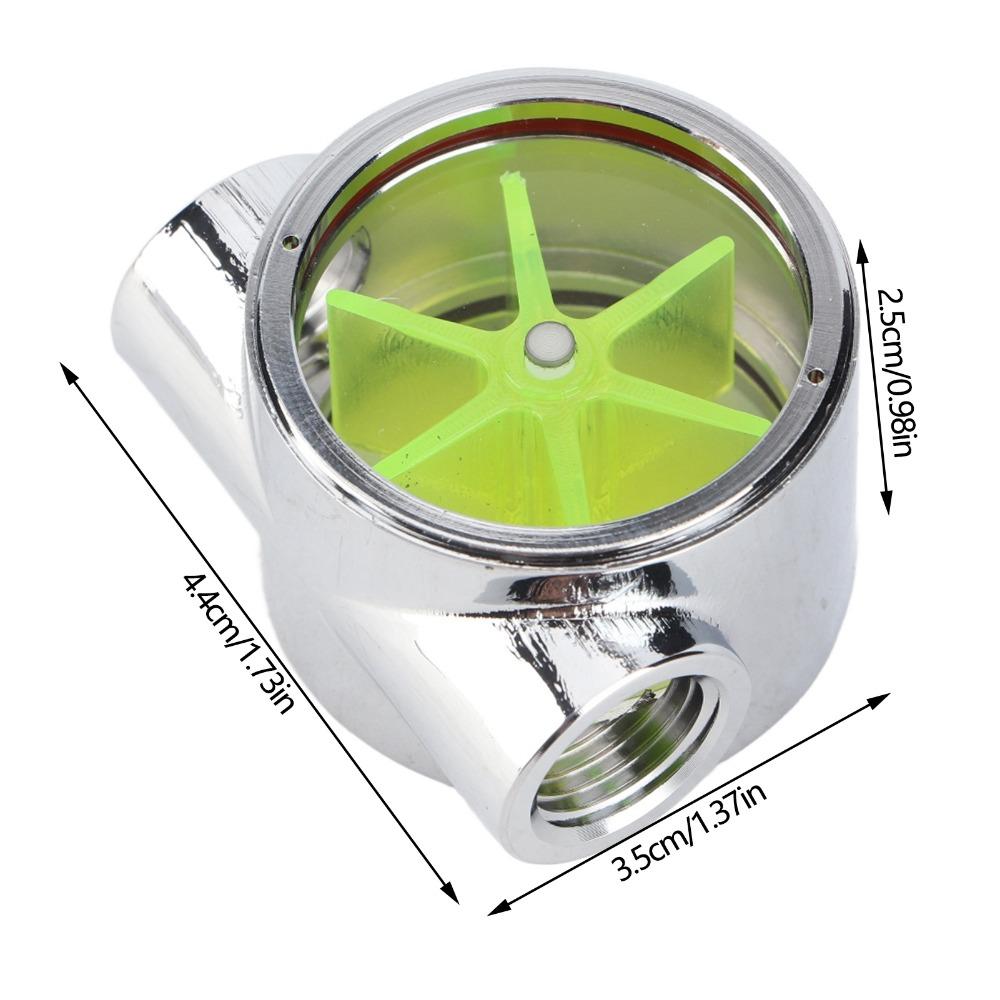 G1/4 Inch Thread Water Flow Indicator Flow Meter Indicator  For Computer Water Cooling System