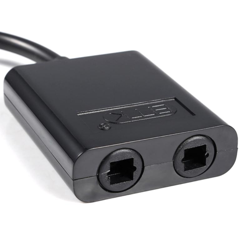 Optical Auditory SPDIF Splitter 1x2 For HiFi Sound Transmission Between Multiple Devices