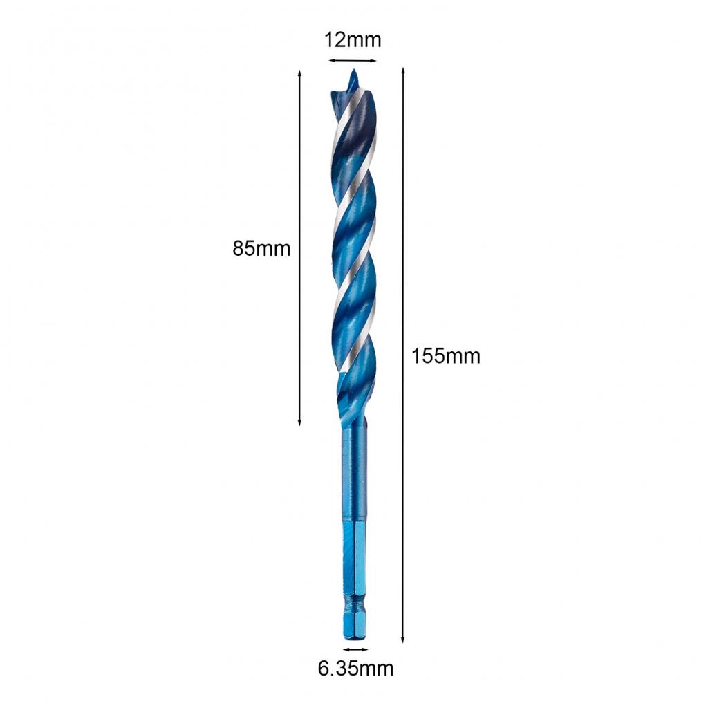 Auger Drill Bit High Carbon Steel Bit Woodworking Drill Bit Self-Tapping Design