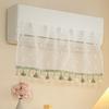 Dustproof Air Conditioner Windshield Curtain Windproof Air Guide Cover  Bedroom