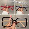 Personality Bump Color Anti-Blue Light Eyeglasses Retro Square Eyeglasses For Women Men Anti Blue Light Computer Eyewear Uv400