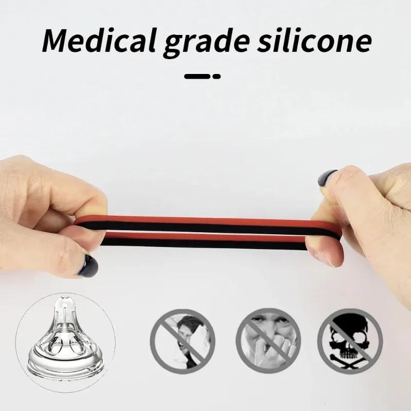 Male Lock Essence Penis Rings Widen Thicken Chastity Device Cock Ring Delay Ejaculation For Male Couple Masturbator Adult Sex