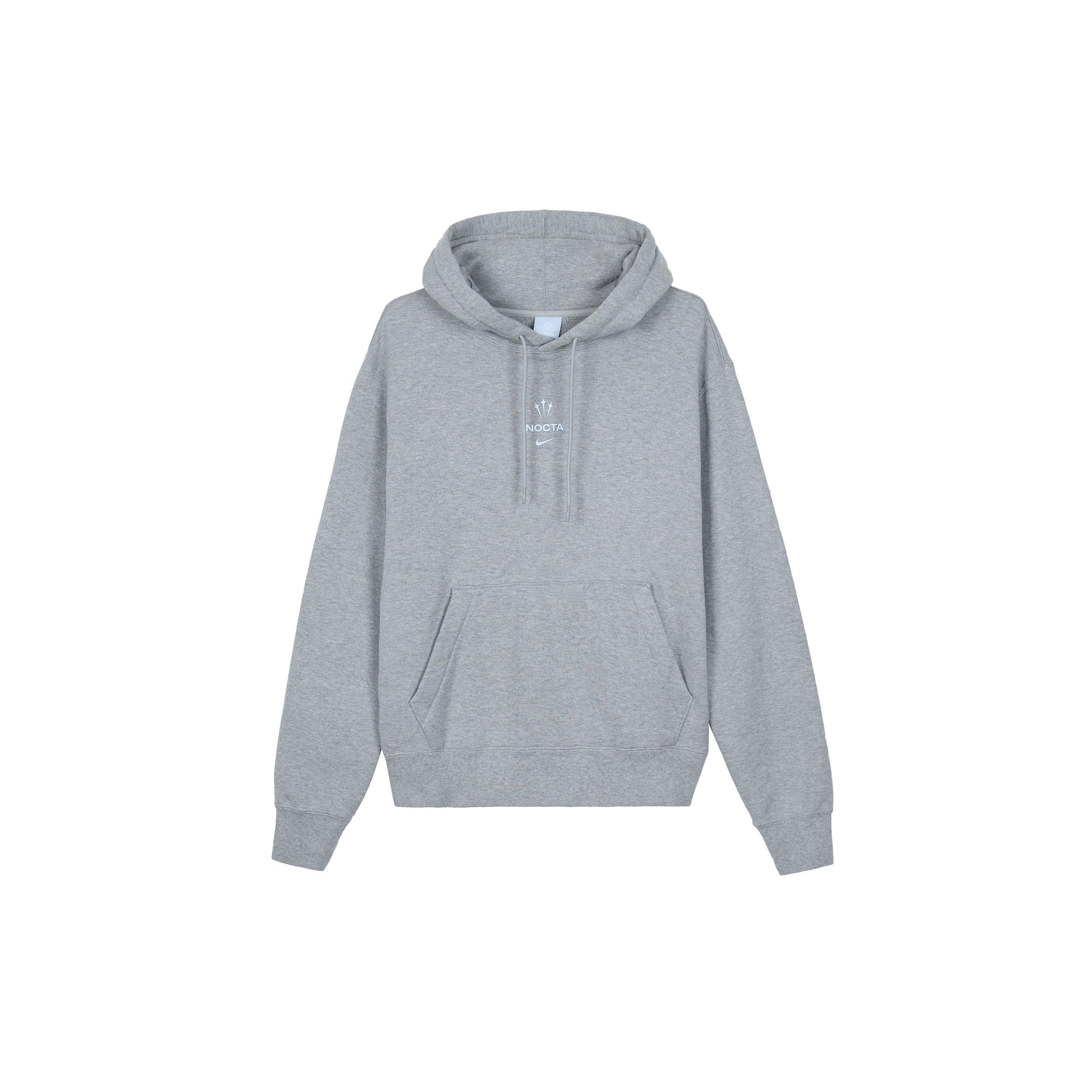 Nike x NOCTA Drake Fleece Basketball Hoodie  Grey  Men s DX2838-063 M