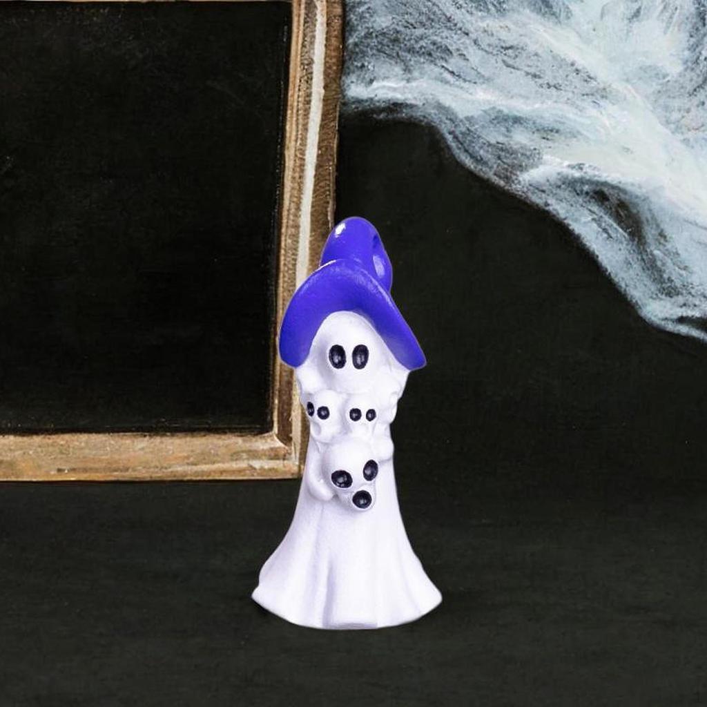 Ghost Sculpture Statue Festive Atmosphere Indoor Balcony Ornament Decorations Decor Polyresin