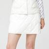 HENRY STUART Women'S Quilted Padded Skirt Ivory