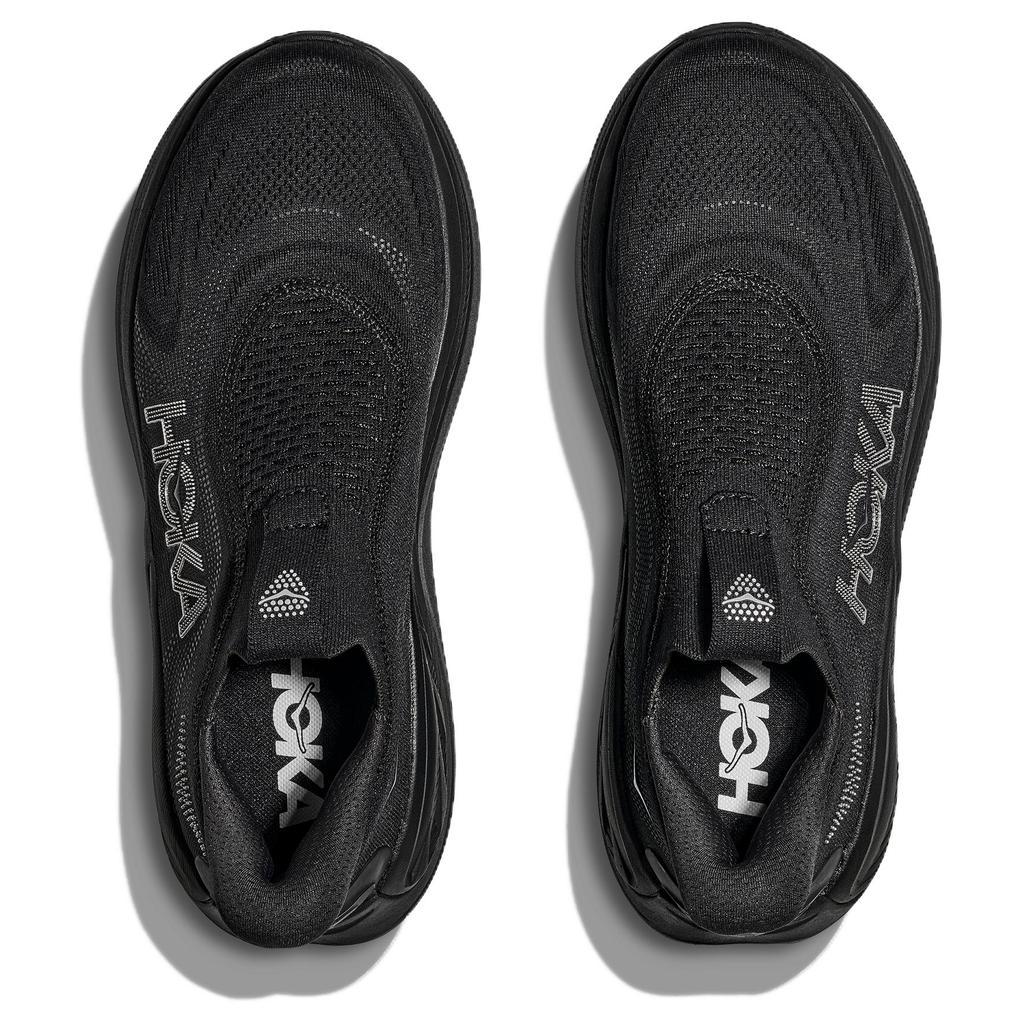 HOKA One One Skyward Trendy Comfortable Slip-Resistant Durable Low-Top Lifestyle Casual Shoes Men Sneaker Black 1168876-BBLC