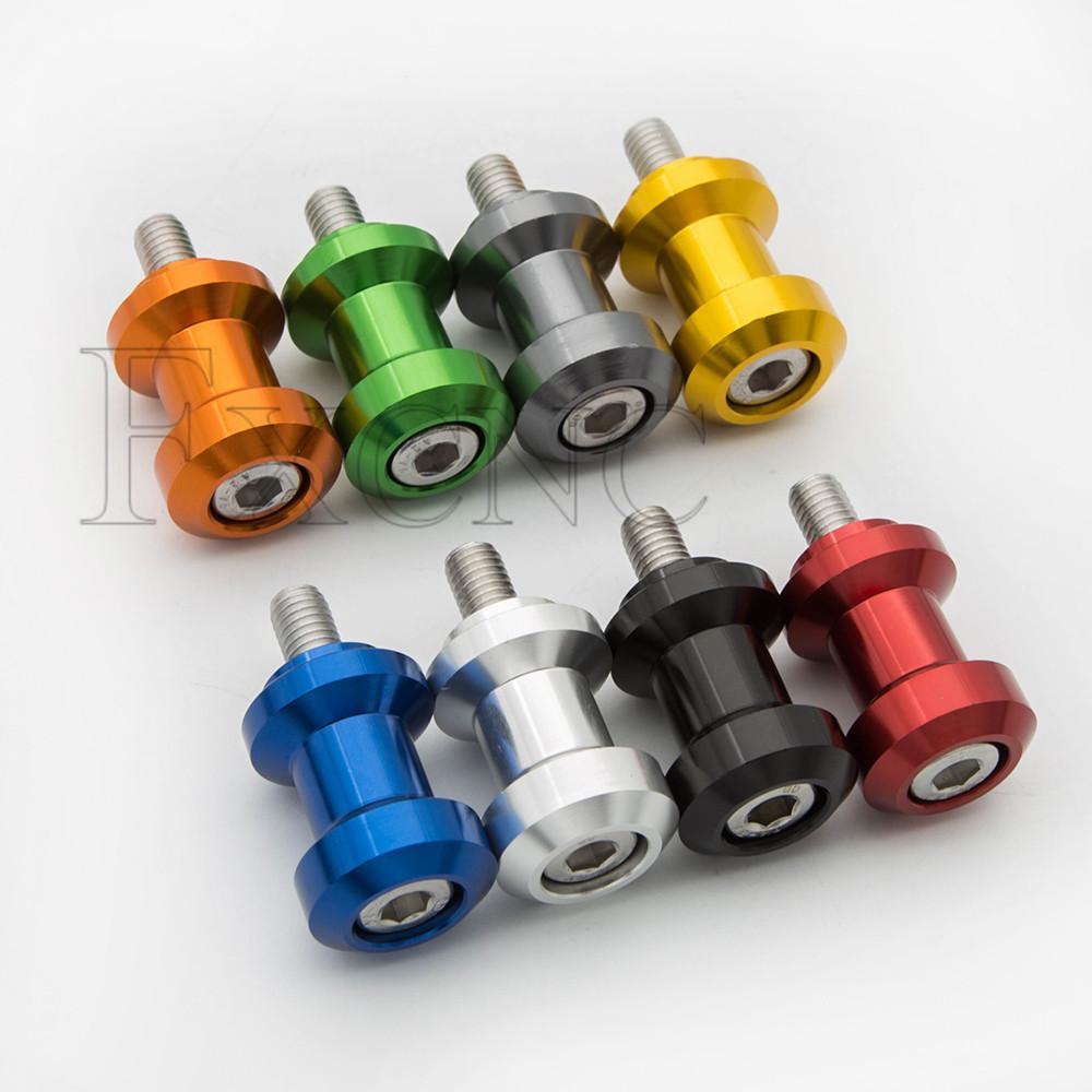For Kawasaki Ninja 500 Ninja500 Z500 2024 2025 CNC Motorcycle Swingarm Spools Slider Stand Screw Bolts