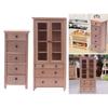 1/10 1/12 Scale Miniature Cabinet Home Living Room Simulation Furniture Toys Style A