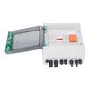PV Combiner Box 2 String Waterproof Solar Combiner Box with 15A Fuse 32A Circuit Breaker DC500V