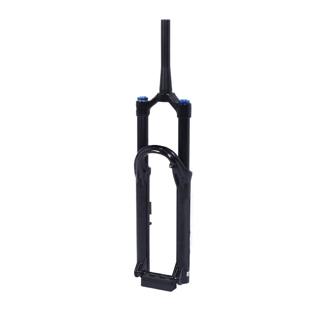 29 Inch Mountain Bike Suspension Fork 36mm Tube Diameter Thru Axle Bicycle Front Fork Manual Lockout Tapered Steerer Aluminum Alloy Black