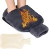 Super Soft Foot Warmer Plush Cover Foot Heating Pads Quality Hot Water Bag Winter