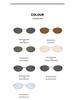 European & American Oval Frame Sunglasses - Fashionable Metal Design, High-End Runway Style