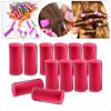 Perm Rods Ing Heatless Rollers Perming Ers Set with Rubber Band Styling Hairdressing Tools Women