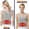 Massaggiatore Lombare Ricaricabile Decompressione Cintura di Supporto Lombare Riscaldamento Luce Rossa Vibrazione Massaggio Cintura Lombare Gonfiabile