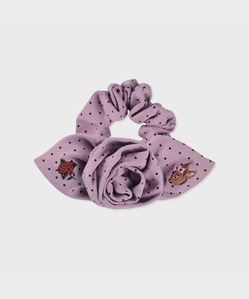 Socks Appeal Nat Rose Hair Scrunchie Bambi