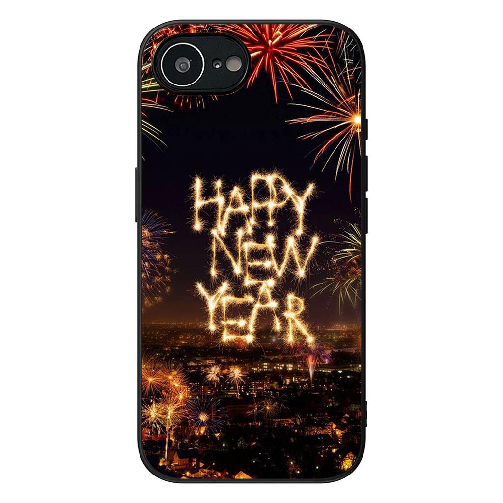 Happy New Year Christmas Tree Deer Cover for Samsung Galaxy A06 A05 A14 A50 A51 A52 A12 A13 A23 A70 A07 A25 A26 A72 A56 Case