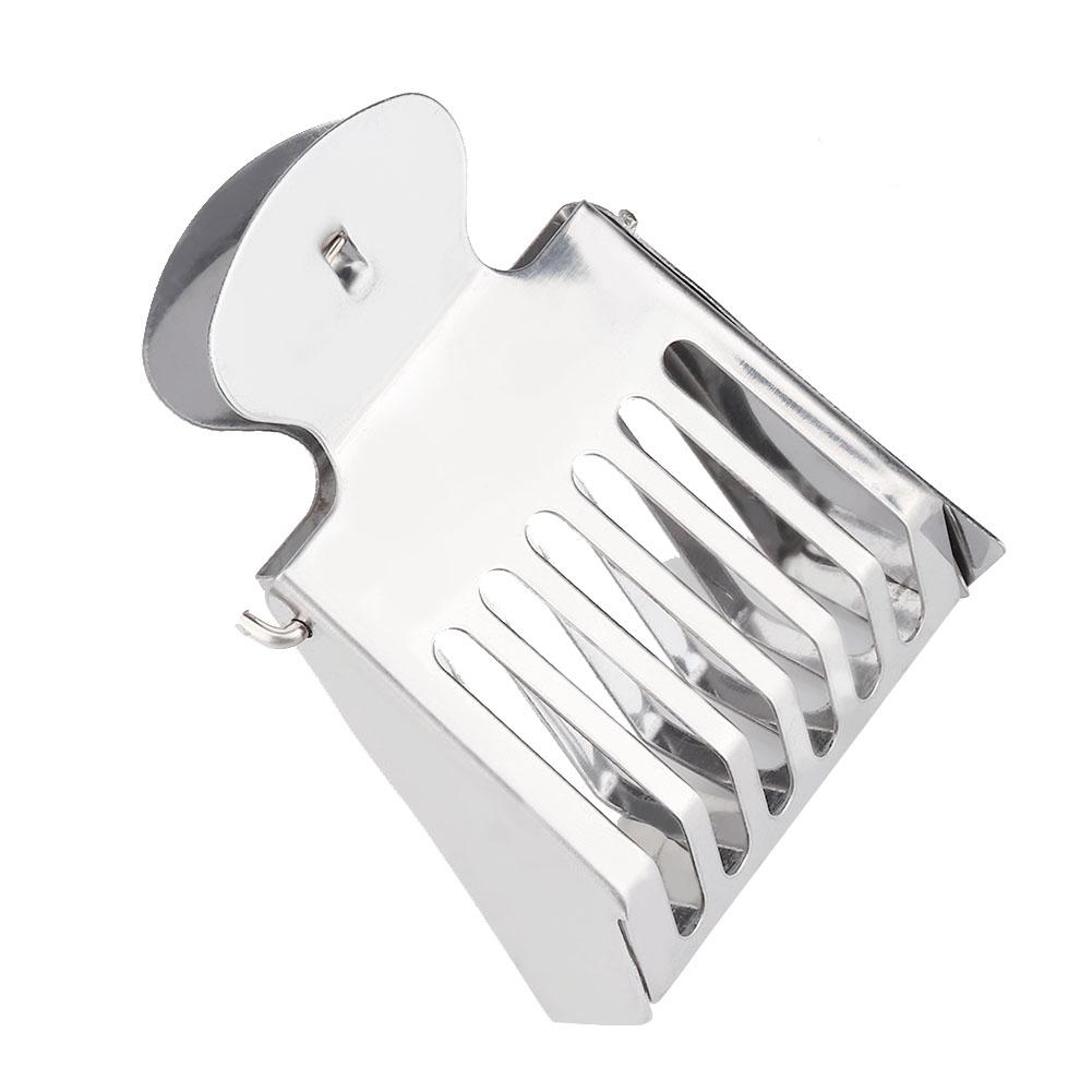Stainless Steel Queen Bee Catcher Clip Queen Cage Clip Bee Catching Tool for Beekeepers