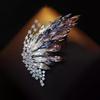 Diamond Butterfly Versatile Simple Brooch Flower Anti-light Pin Clothing Accessories Corsage