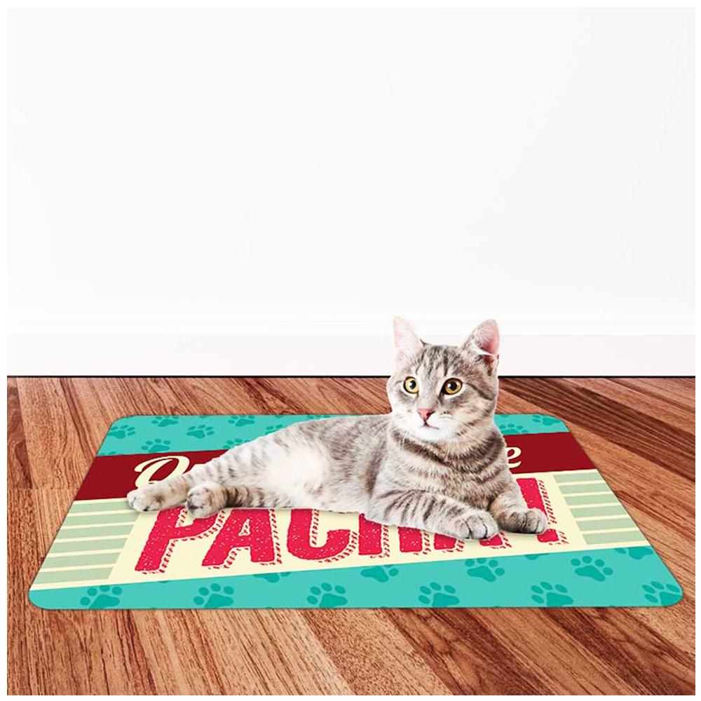 Les Trésors De Lily [Q2410] - Indoor Mat 'Messages' (What a Life of a Pasha! ) - 60x40 Cm