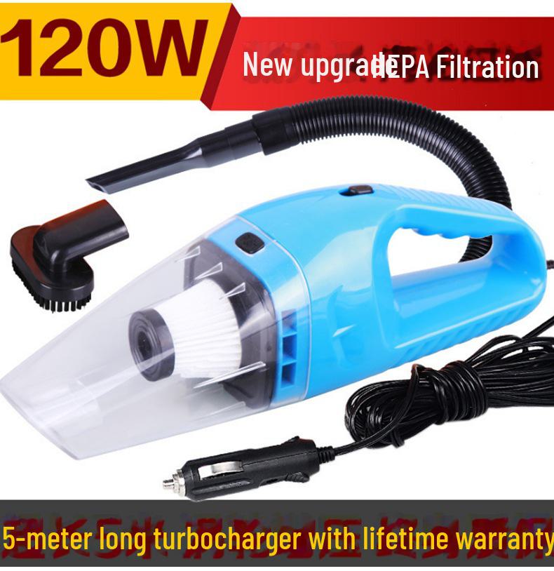 High power wet and dry car vacuum cleaner - Perfect gift for car and home use