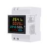 6IN1 Function Digital Multi-function Meter 110V 220V 380V 100A Voltage Current Electric Energy Meter LED Display