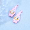 7/35PCS Zinc Alloy Painted Cute Witch Cat Pendant DIY Phone Chain Keychain Necklace Accessories Hanging Decor