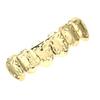 18K Plated Hip Hop Teeth Upper Teeth False Tooth Halloween Festival Tooth Decoration