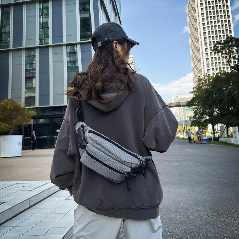 Studentská náprsní taška Pánská ledvinka Dámská crossbody taška